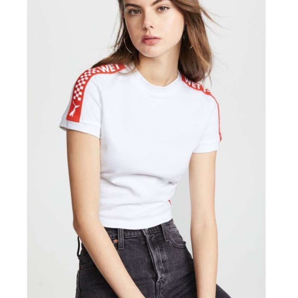 Puma Fenty Wet T Shirt Crop Top